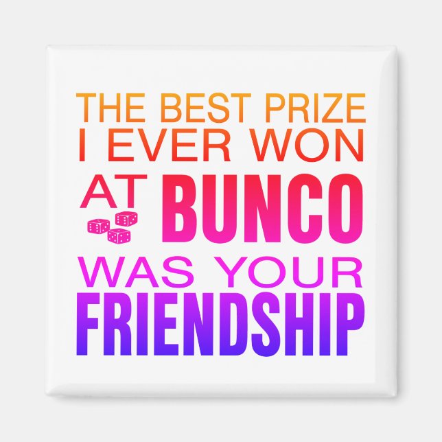 Bester Preis-Bunco Magnet (Vorne)
