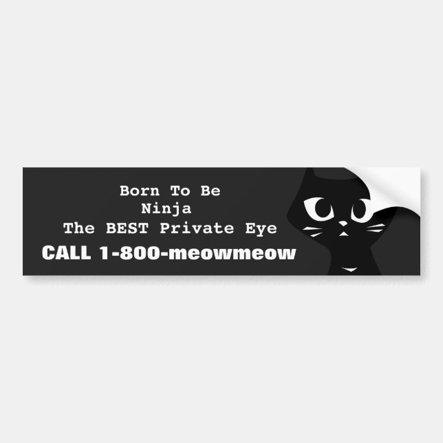 Bester privater Eye-Call Autoaufkleber (Vorne)