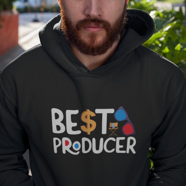 Bester Produzent - Filmproduzent Hoodie (Von Creator hochgeladen)