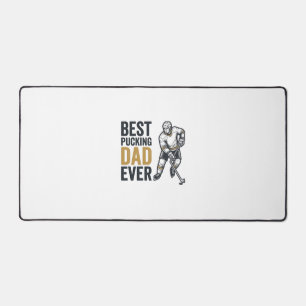 Bester Pucking-Vater Aller Zeiten Hockey-Vater-Shi Schreibtischunterlage
