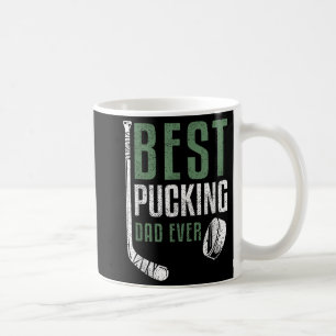 Bester Pucking-Vater je Hockey Daddy Großvater Vät Kaffeetasse