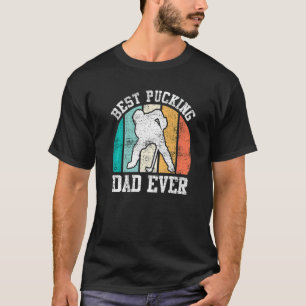 Bester Pucking-Vater je Hockey-Vater T-Shirt