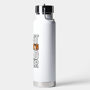 Bester Puck'n Dad Ever Hockey Vater Vektor Design_ Trinkflasche