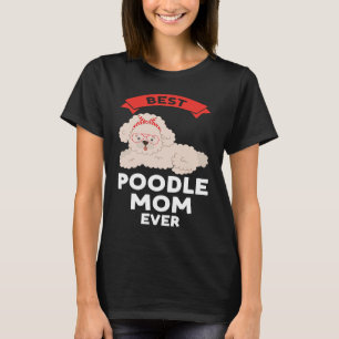 bester Pudel-Mama überhaupt Pudel T-Shirt