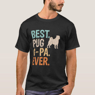 Bester Pug-Opa Allerzeit Hundeliebhaber Opa Lustig T-Shirt