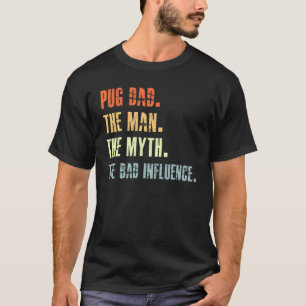 Bester Pug-Vater Aller Zeiten   Hund Tier   Mann M T-Shirt