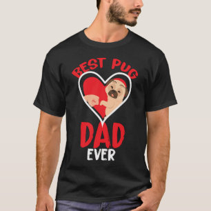 Bester Pug-Vater T-Shirt