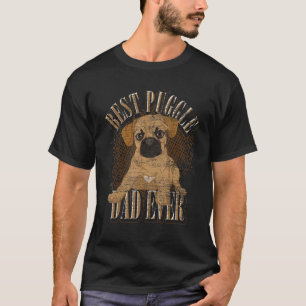 Bester Puggle-Vater Aller Zeiten Hund Haustierbesi T-Shirt