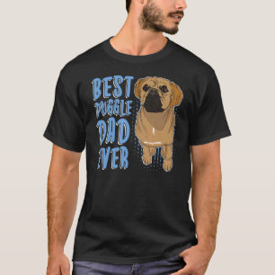 Bester Puggle-Vater Aller Zeiten Süßes Haustier Ti T-Shirt