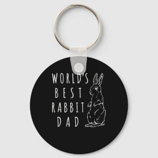 Bester Rabbit Vater , Weltklasse Bester Vater Bekl Schlüsselanhänger