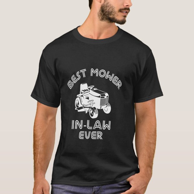 Bester Rasenmäher SCHWIEGERMUTTER SchwiegerMutter  T-Shirt (Vorderseite)