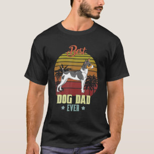 Bester Rat Terrier Vater je Daddy Dog Lover Eigent T-Shirt