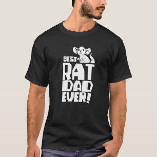 Bester Rat-Vater je Niedlich Rats Animal Papa P T-Shirt