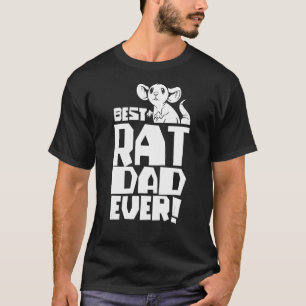Bester Rat-Vater je Niedlich Rats Animal Papa P T-Shirt