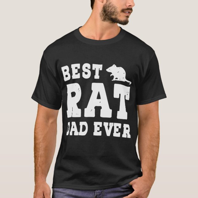 Bester Rat-Vater je  T-Shirt (Vorderseite)