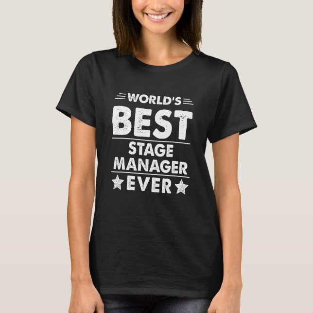 Bester Regieassistent der Welt T-Shirt (Vorderseite)