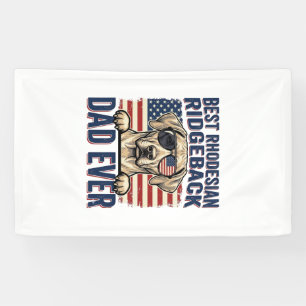 Bester Rhodesian Ridgeback-Vater aller Zeiten Vint Banner