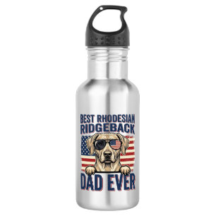 Bester Rhodesian Ridgeback-Vater Aller Zeiten Vint Edelstahlflasche