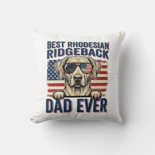 Bester Rhodesian Ridgeback-Vater Aller Zeiten Vint Kissen
