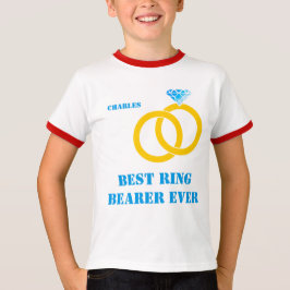 Bester Ringträger je benutzerdefinierbar T-Shirt