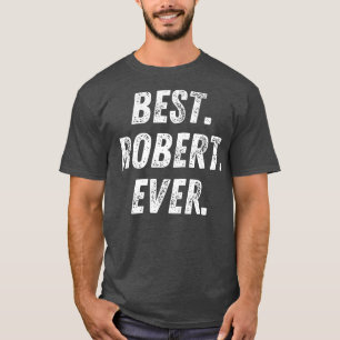 Bester Robert je Retro Vorname Geschenk T-Shirt