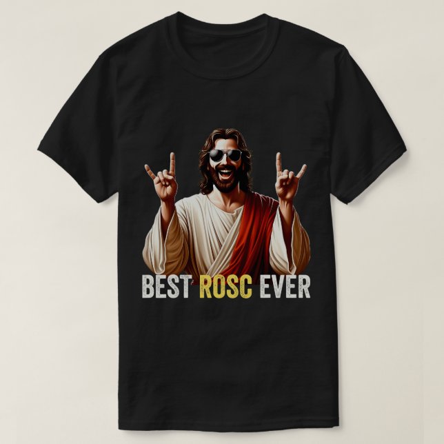 Bester ROSC für Ostern Krankenpfleger Arzt Jesus R T-Shirt (Design vorne)