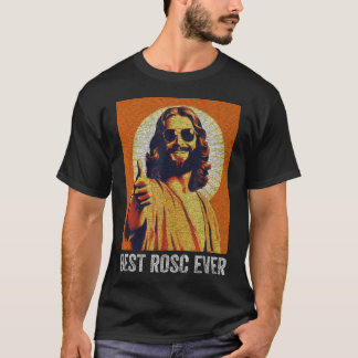 Bester Rosc je Jesus Funny Oster Krankenschwester  T-Shirt