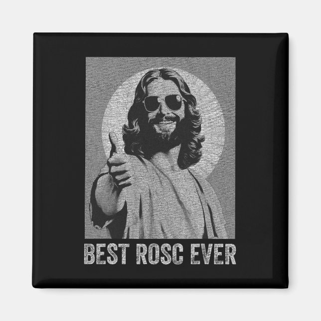 Bester Rosc je Spaß Ostern Jesus Krankenschwester  Magnet (Vorne)
