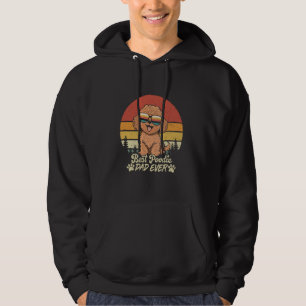 Bester roter Toy-Pudel-Vater überhaupt Ever Vintag Hoodie