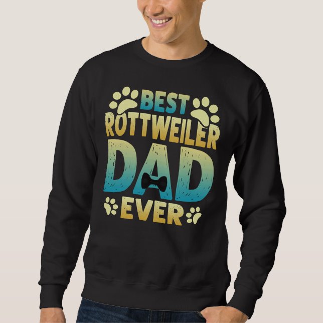 Bester Rottweiler-Vater je Classic 7 Sweatshirt (Vorderseite)