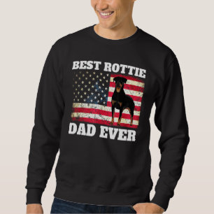 Bester Rottweiler-Vater Sweatshirt