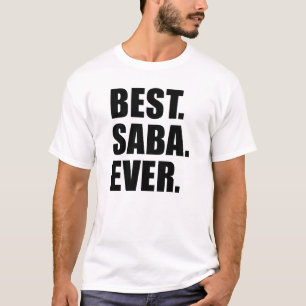 Bester Saba überhaupt jüdischer Großvater T-Shirt