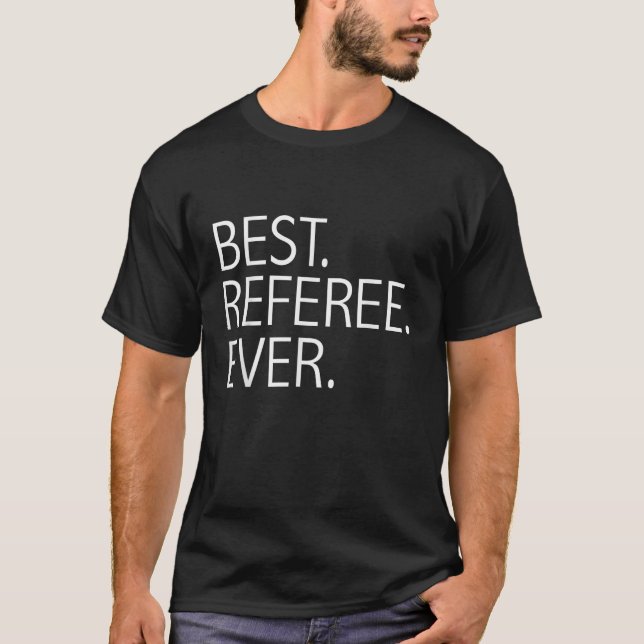 Bester Schiedsrichter je Funny Umpire Ref Referees T-Shirt (Vorderseite)