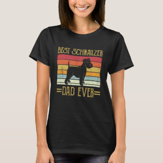 Bester Schnauzer-Vater Aller Zeiten Riesenduschen  T-Shirt