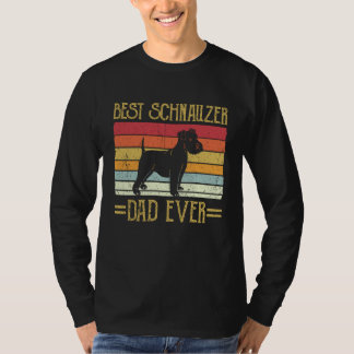 Bester Schnauzer-Vater Aller Zeiten Riesenduschen  T-Shirt