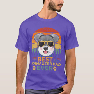 Bester Schnauzer Vater aller Zeiten T-Shirt