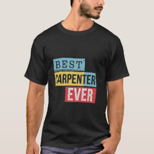 Bester Schreiner Aller Zeiten Holzarbeit Rentner O T-Shirt