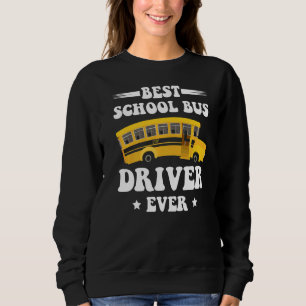Bester Schulbusfahrer für Schüler/Schüler/in Sweatshirt