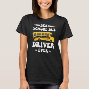 Bester Schulbusfahrer für Schüler/Schüler/in T-Shirt