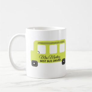 Bester Schulbusfahrer Gelber Bus  Kaffeetasse