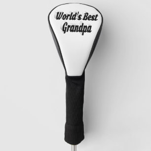 Bester schwarzer Opa-Text Golf Headcover