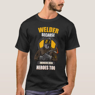 Bester Schweißer Stahlwerker Eisenwerker Pipeline T-Shirt