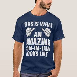Bester Schwiegersohn für Männer Jungen von Schwieg T-Shirt