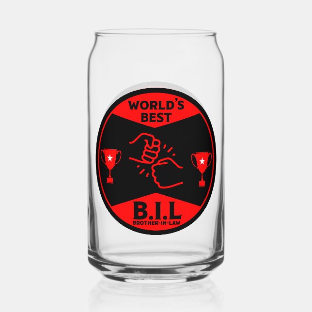Bester Schwiegervater Dosenglas (Vorderseite)