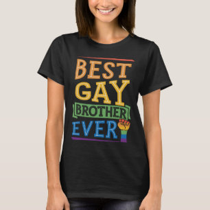 Bester Schwulenbrüder je Niedlicher Gay Pride Gesc T-Shirt