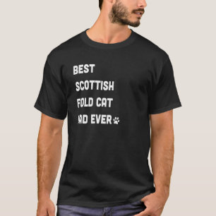 Bester Scottish Fold Katzenvater für Männer T-Shirt