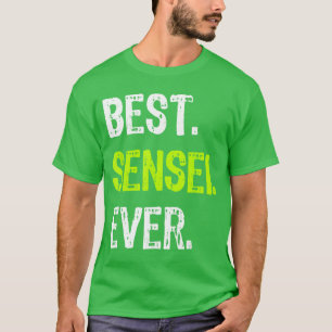 Bester SENSEI Aller Martial Arts Sucherin Mädchen T-Shirt
