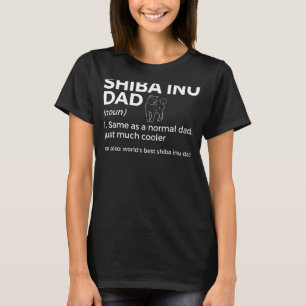 Bester Shiba-Inu-Vater der Welt Definition Shiba I T-Shirt