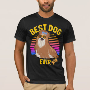 Bester Shih tzu Hund Aller Zeiten Retro T-Shirt
