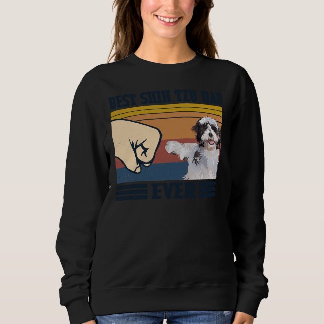 Bester Shih Tzu Vater je Sweatshirt (Vorderseite)